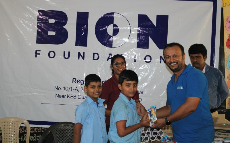 Supporting dreams of young minds - Bion CSR