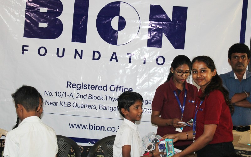 Supporting dreams of young minds - Bion CSR