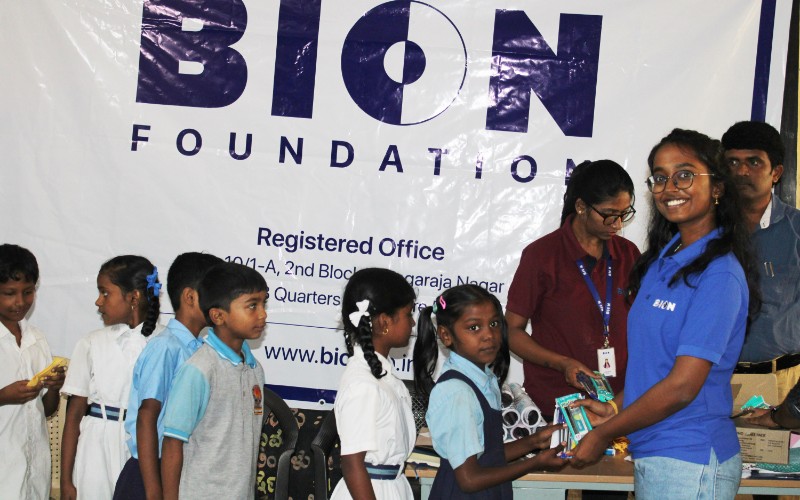 Supporting dreams of young minds - Bion CSR