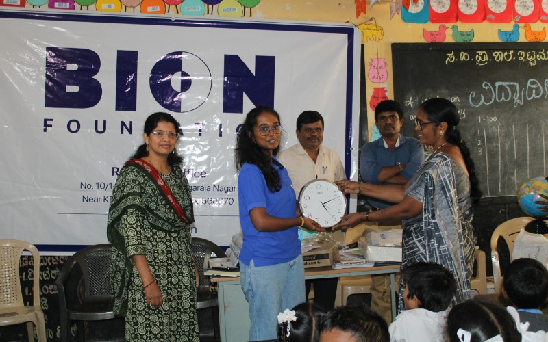 Supporting dreams of young minds - Bion CSR