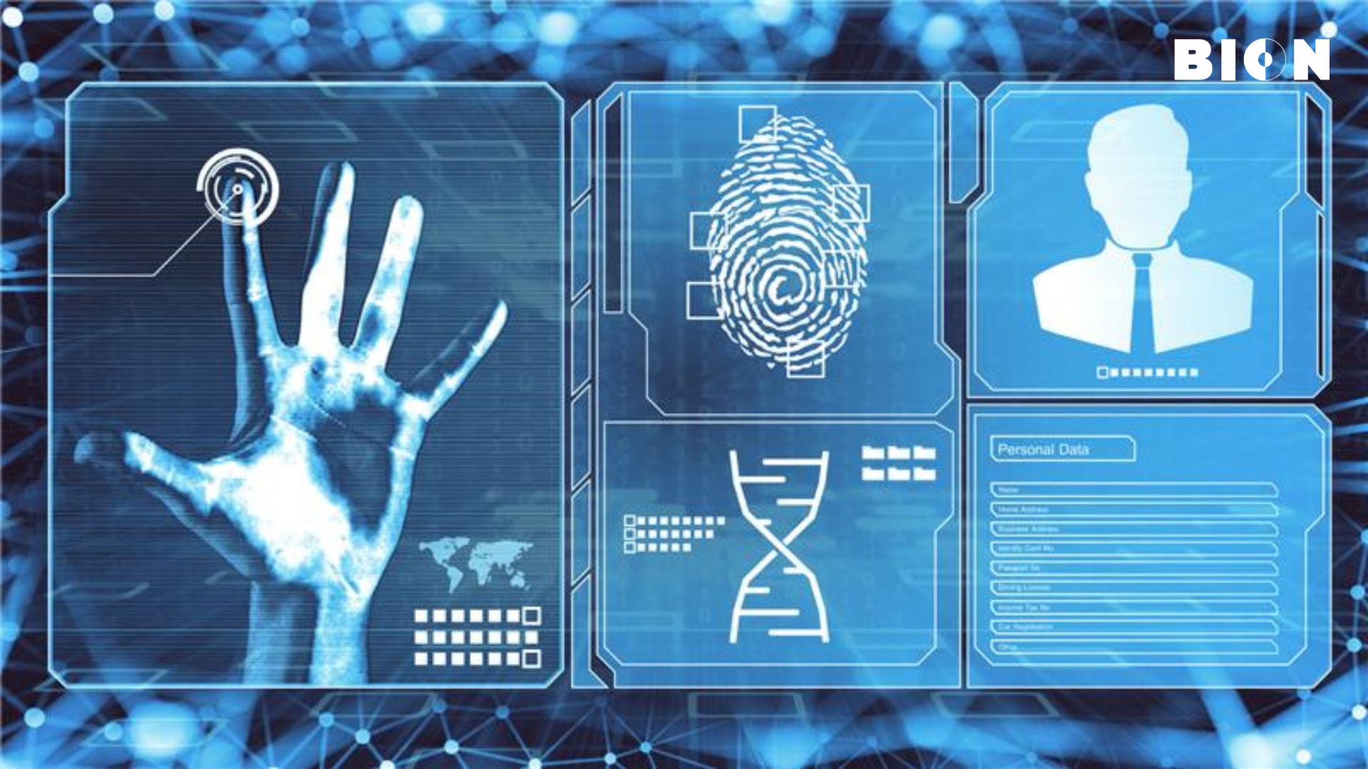 Biometric access control interface