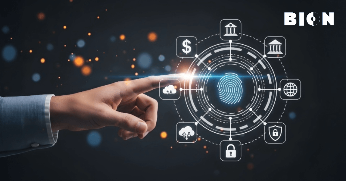 Biometric authentication integrated with cloud-based access control and digital security systems.