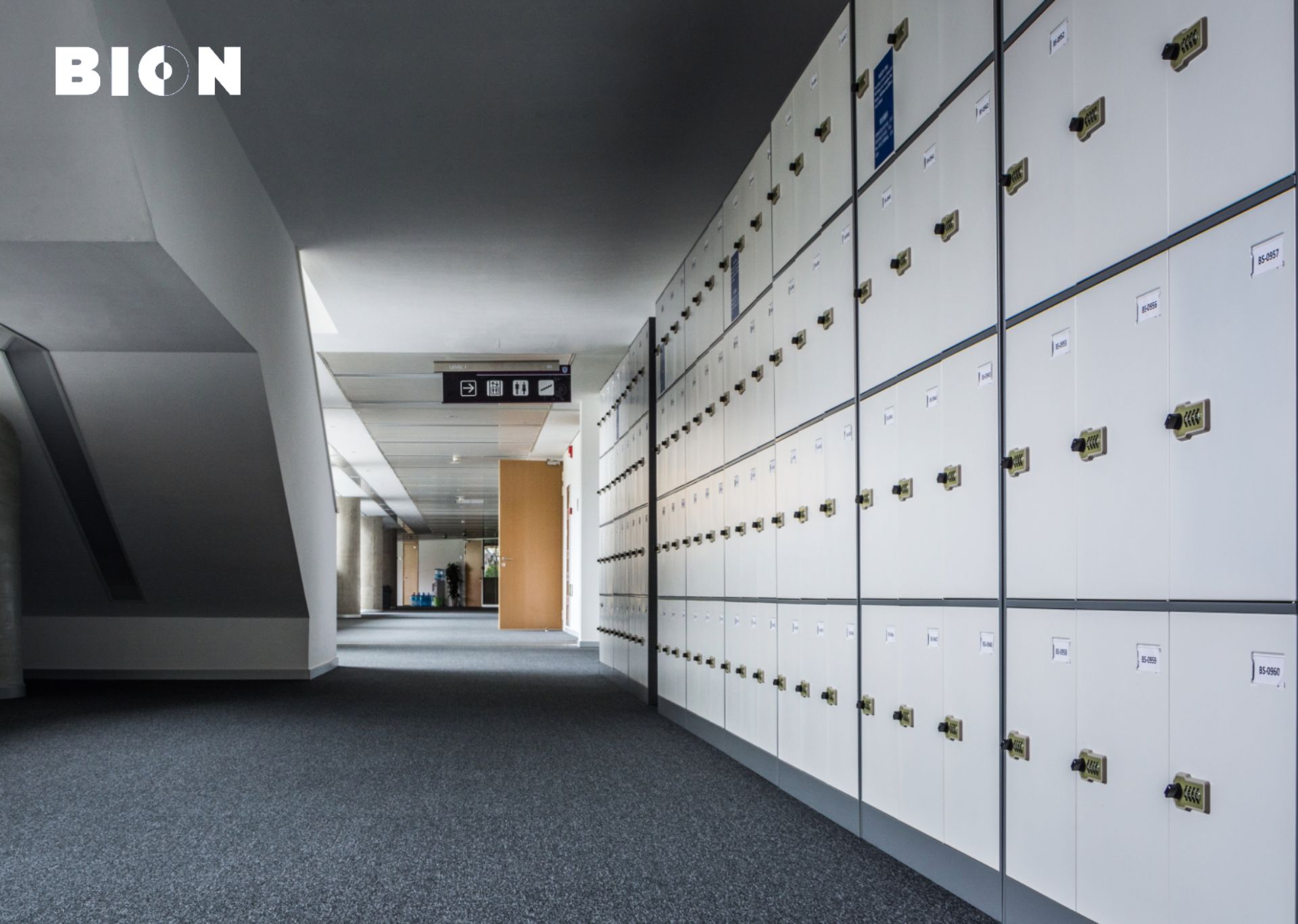 Electronic key cabinet for workplace security– Bion Key Management System.