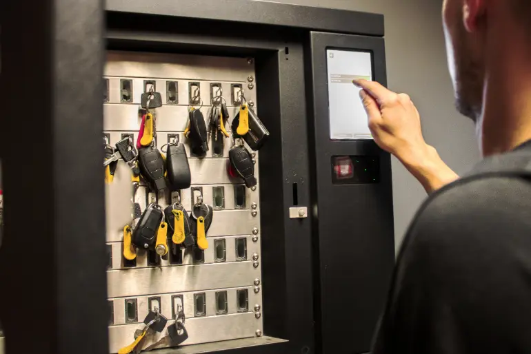 Electronic Key Management System Cabinet