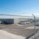 Modern perimeter security protecting an industrial facility